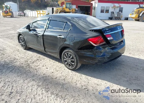 2013 Honda Civic Lx z USA, uszkodzony, nr VIN 19XFB2F51DE200272